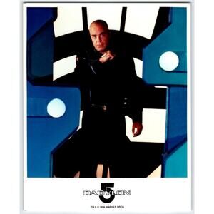Babylon 5 Chief Michael Garibaldi 1998 Original Photo Sci-Fi Fantasy 8" x 10"